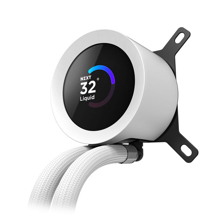 Kit de Refrigeración Líquida CPU NZXT Kraken 360 V2 RGB Blanco image number 5