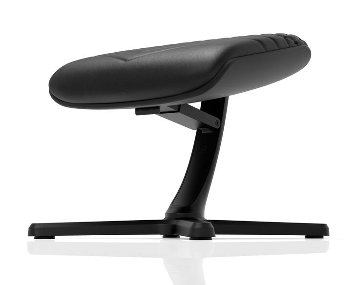 Reposapiés V2 noblechairs - Real Leather Negro image number 6
