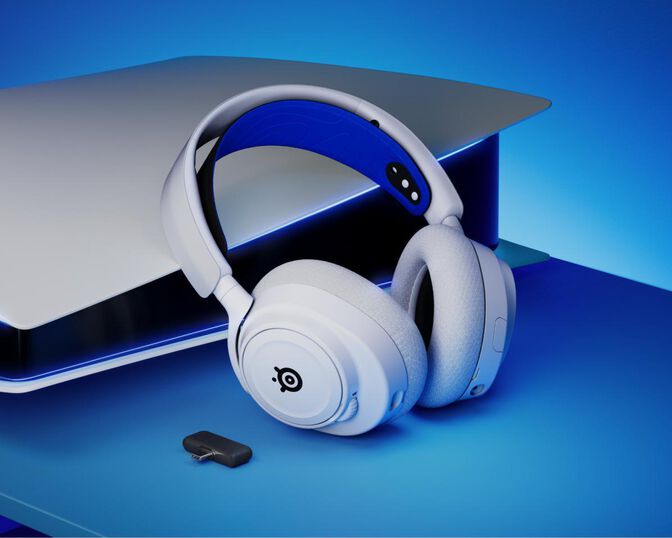 Auriculares SteelSeries Arctis Nova 7P Blanco image number 2