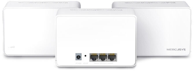 Sistema Mesh Mercusys HaloH80X AX3000 Dual-Band WiFi 6 Gigabit (Pack 3) image number 1