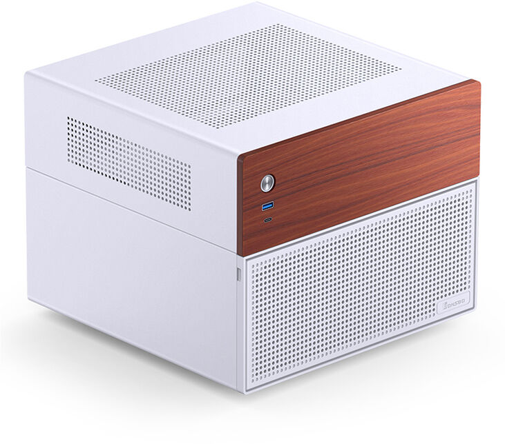 Caja Mini-ITX Jonsbo N4 Blanco image number 0
