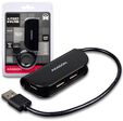 HUB USB AXAGON HUE-X4B 4x USB2.0 READY Negro image number null