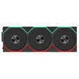 Ventilador Lian Li UNI FAN TL120 FLEX Wireless Reverse Blade Negro 120mm (Pack 3) image number null