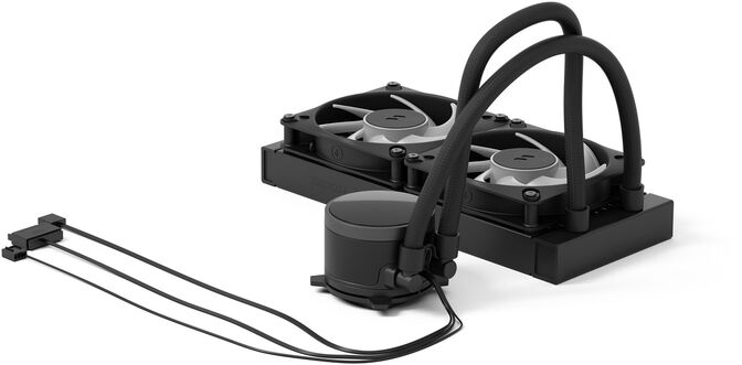 Refrigeraci&oacute;n Liquida CPU Fractal Design Radius 240 RGB Negro image number 4