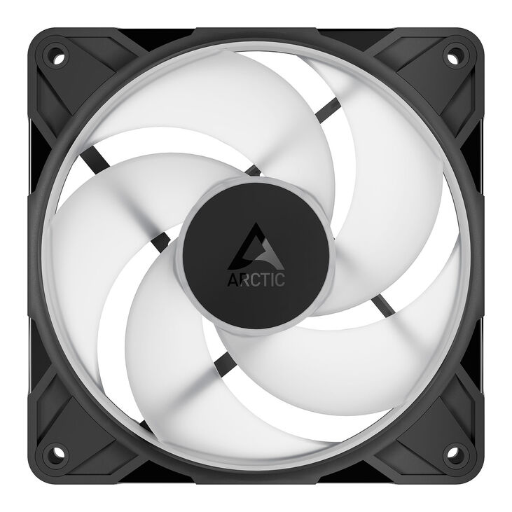 Ventilador Arctic P12 PRO Reverse PWM PST ARGB 120mm - Negro image number 4