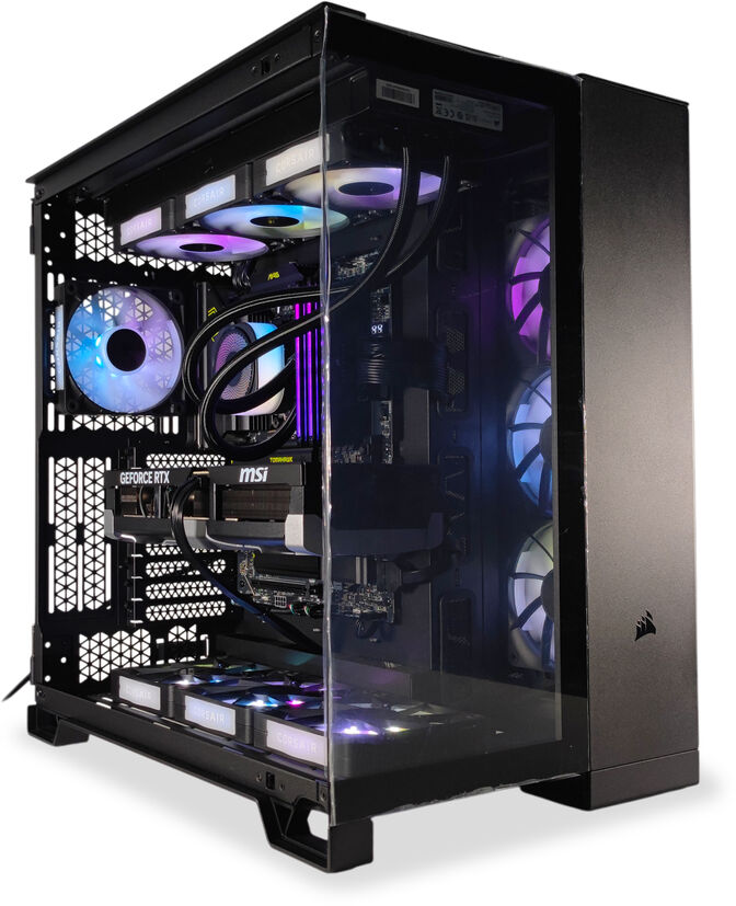 Ordenador King Mod Gamer-PC x iCUE Impakt Edition Ryzen 7 9800X3D 64GB DDR5 2TB RTX 5090 WiFi W11 image number 1