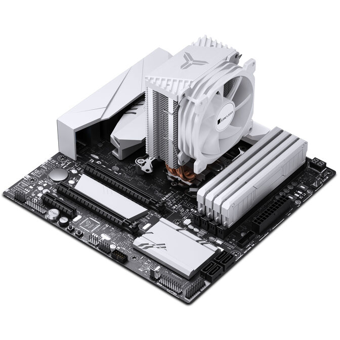 Ventilador CPU Jonsbo CR-1400E RGB Blanco - 92mm image number 9