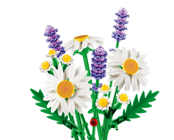 LEGO Botanicals: Margaritas, 133 Piezas (11508) image number 2