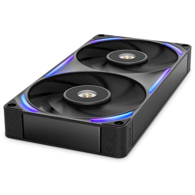 Ventilador NZXT F240X Perfomance RGB Single-Frame Negras - Duplo Vent&iacute;lador 120mm (240mm) image number 3
