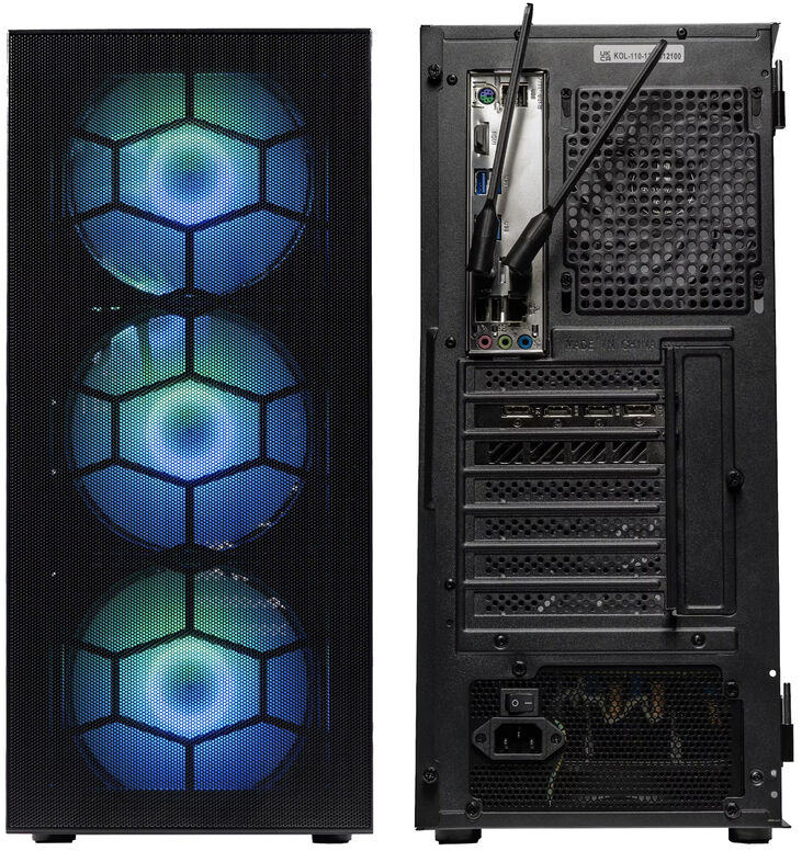 Ordenador Mach 1 Gamer-PC Ryzen 5 5600 16GB DDR4 1TB RTX 4060 WiFi W11 image number 7