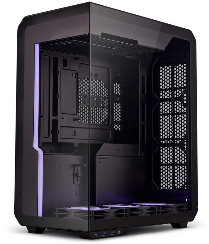 Caja ATX Ssupd Xhuttle Negro Vidrio Templado image number 0