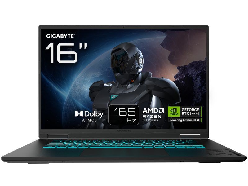 Port&aacute;til Gigabyte Gaming A16 GA6H 3WHK3PT864SD 16" R7 260 32GB DDR5 1TB RTX 5070 FHD+ 165Hz