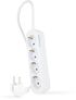 Regleta NanoCable 4 Tomas 1.4 M Blanco image number null