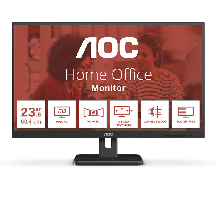 Monitor AOC 24" 24E3UM VA FHD 75Hz 4ms USB 3.2 Adaptive Sync Low Blue Light image number 0