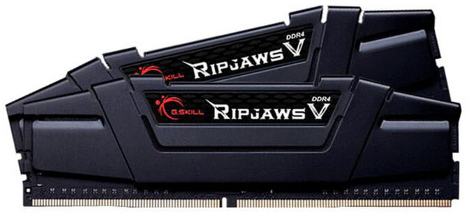 G.Skill Kit 32GB (2 x 16GB) DDR4 3600MHz Ripjaws V Black  CL18 image number 0