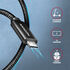 Cable de Carga AXAGON BUCM2-CM15AB USB-C <-> USB-C 2.0, 1.5m, PD 240W 5A, ALU, braid image number null