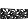 Ventilador Corsair RS360 II Unified Frame PWM Negra 120mm Triplo Ventilador 120mm (360mm) image number null