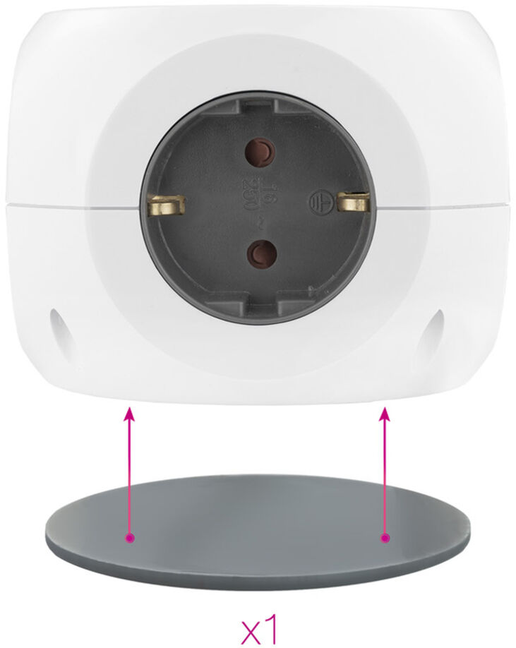 Base de 3 Tomas com 4 USB's (2 USB A / 2 USB-C) c/ interruptor image number 6