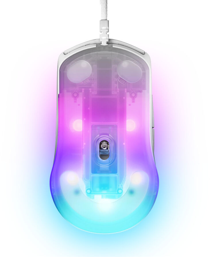 Ratón Steelseries Rival 3 Gen2 Blanco image number 4