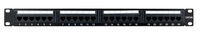 Patch Panel 19" NanoCable 24 Portas RJ45 Cat.6A UTP