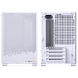 Caja Micro-ATX Jonsbo D32 STD Vidrio Temperado Blanco image number null