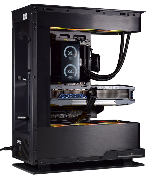 Ordenador King Mod Gamer-PC Ryzen 7 9850X3D 64GB DDR5 2TB RTX 5090 WiFi W11 image number 2