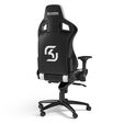 ** B Grade ** Silla noblechairs EPIC - SK Gaming Edition Negro / Blanco / Azul image number null