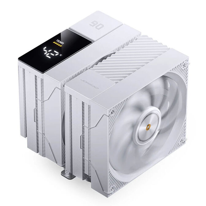 Ventilador CPU Jonsbo CC90 Dual Tower con Display Blanco - 2x 130mm image number 0