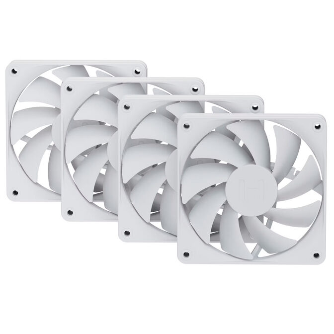 Ventilador Hyte FA12 PWM Blanco Pack 4 - 120mm image number 0