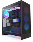 Torre ATX NZXT H7 Flow RGB Negro Vidro Temperado image number null