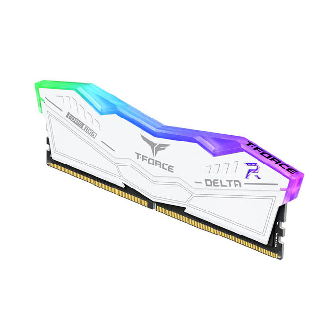 Team Group Kit 32GB (2 x 16GB) DDR5 6000MHz Delta RGB Blanco CL38 V2 image number 3