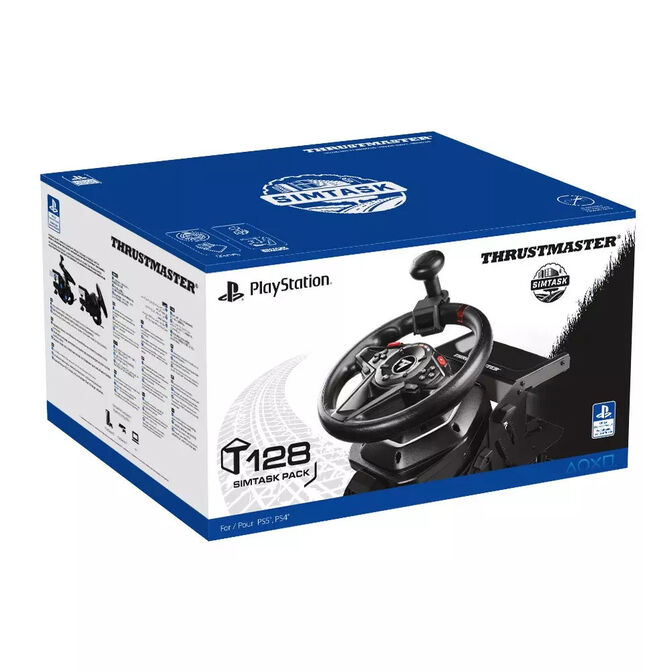 Volante + Pedais Thrustmaster T128 SimTask Pack PS5 / PS4 / PC image number 7