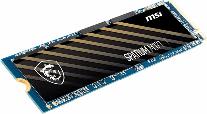 SSD MSI SPATIUM M371 500GB M.2 NVMe (2200/1150MB/s) image number 3
