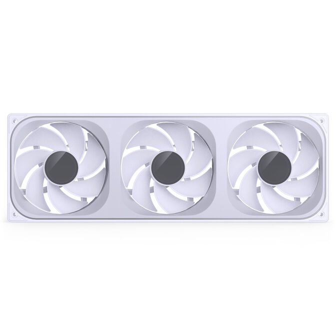 Ventilador Jonsbo ZB-360 RGB de Marco &Uacute;nico de Flujo Invertido Blancos &ndash; Triple Ventilador 120mm (360mm) image number 7