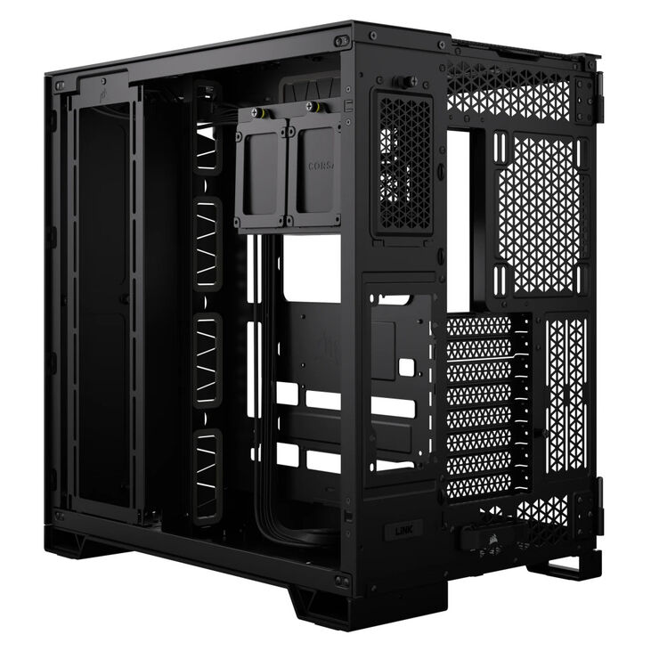 Torre ATX Corsair 6500X Negro Cristal Templado image number 4