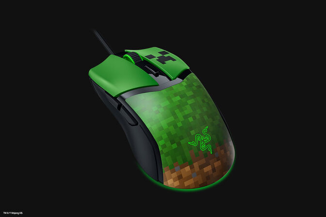 Rat&oacute;n Razer Cobra Minecraft Ed. 8500DPI Negro image number 2