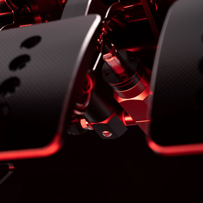 Pedales Hidr&aacute;ulicos Simagic P1000i-RS - 3 Pedales - Invertidos -  C&eacute;lula de carga 100Kg image number 6