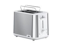 Tostadora Braun PurShine HT 1510 WH Blanco/Inox