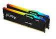Kingston Kit 64GB (2 x 32GB) DDR5 5200MHz FURY Beast RGB Negro 2R CL40 image number null