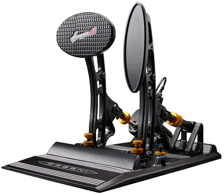 Asetek 40-090-0000001 mando y volante Negro, Naranja, Blanco USB Pedales PC image number 1