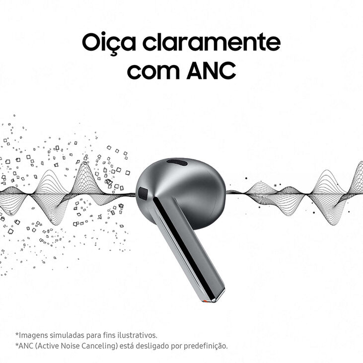 Earbuds Samsung Galaxy Buds 3 Bluetooth Blanco image number 1