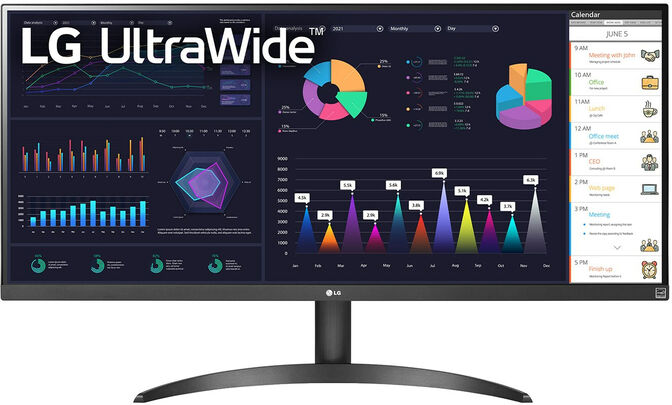 Monitor Curvo LG UltraWide 34" 34WQ500-B IPS UWXGA 100Hz FreeSync image number 0