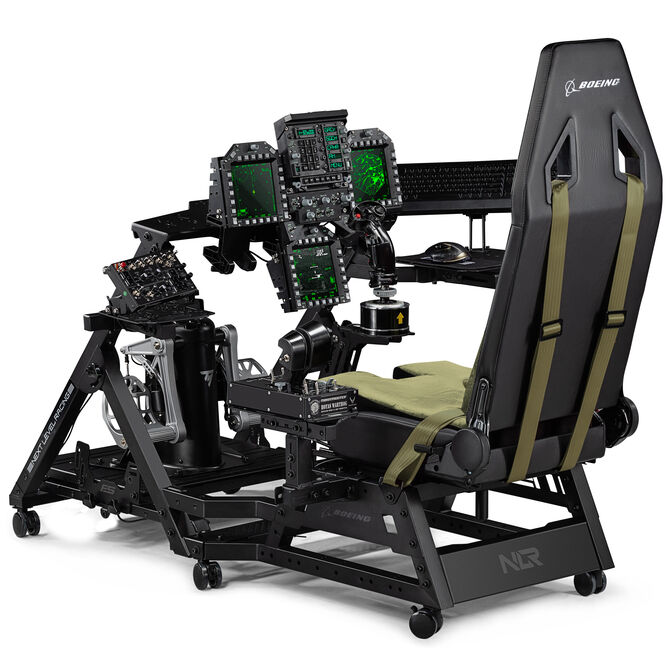 Cockpit Next Level Racing Flight Seat Pro Boeing Military Edition image number 4