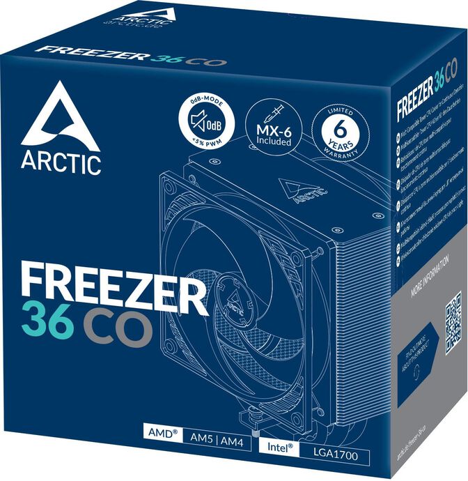 Ventilador CPU Arctic Freezer 36 CO Black - 120mm image number 5