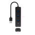 Hub Convertidor USB3.0 a Ethernet 3xUSB3.0 USB-A/M-RJ45/ image number null