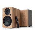 Altavoces Hi-Fi Vulkkano A5 ARC MKII 50W Bluetooth HDMI ARC Marrones image number null