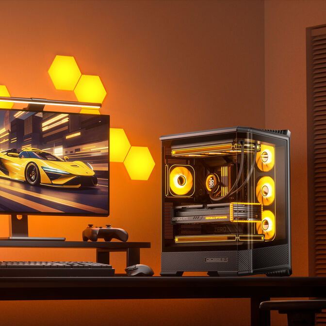 Caja ATX Jonsbo D400 Vidrio Templado Negro image number 3