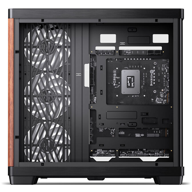 Caja ATX Jonsbo TK-4 Madera Vidrio Tempelado Negro image number 12