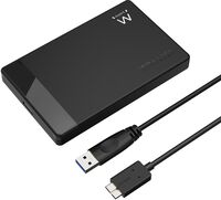 Caja Externa 2.5" Ewent EW7049 USB 3.2 Gen 1 (USB 3.0) SATA HDD/SSD Negra