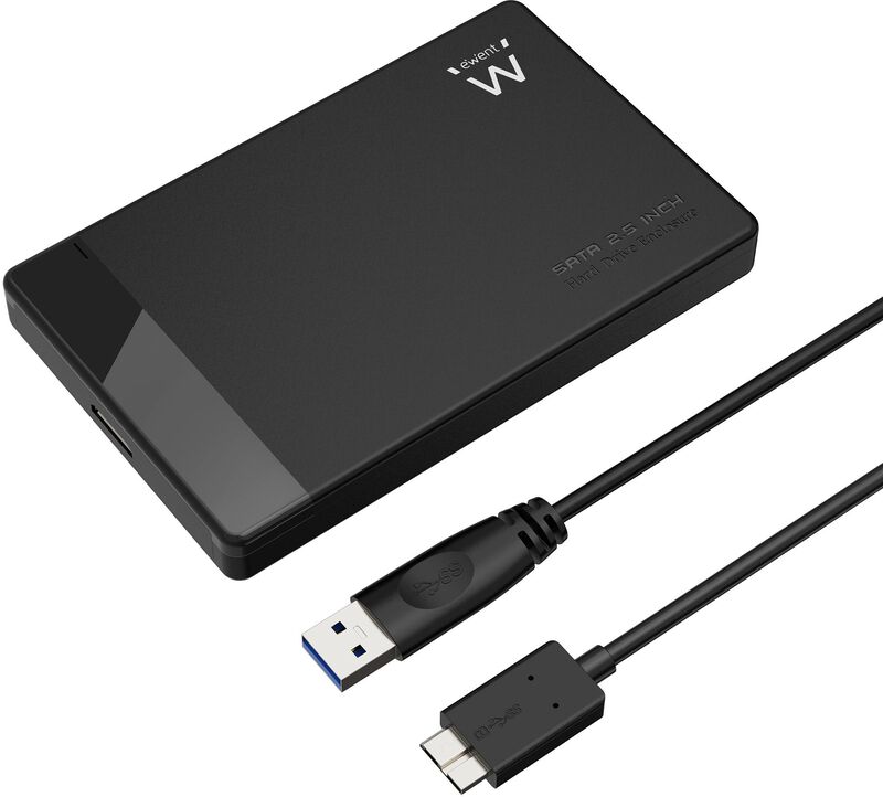 Caja Externa 2.5" Ewent EW7049 USB 3.2 Gen 1 (USB 3.0) SATA HDD/SSD Negra